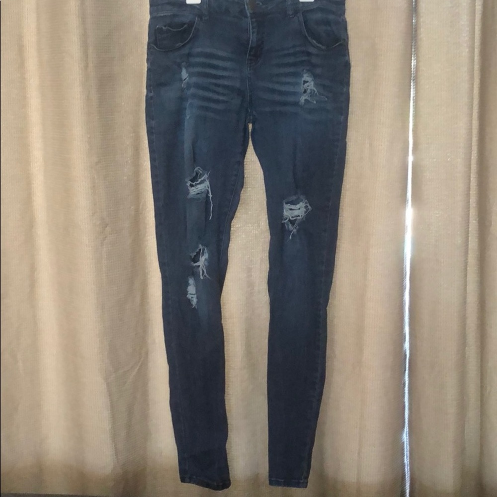 Charlotte Russe Ripped Jeans